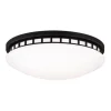Cheapest Patriot Lighting® Julius Black Integrated Led Flush Mount Ceiling Light