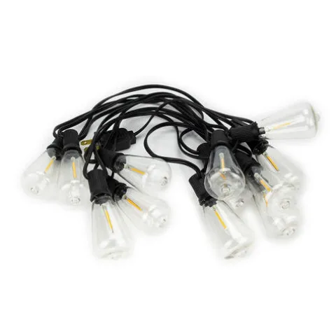 Coupon Patriot Lighting® 12′ 12-Light Vintage String Light