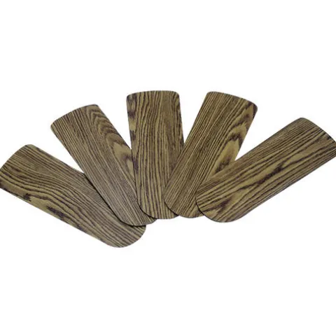Coupon Patriot Lighting™ 42″ Oak/Walnut Ceiling Fan Replacement Blades – 5 Pcs/Set