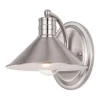 Coupon Patriot Lighting® Akron Matte White 1 Light Vanity Light