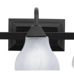 Coupon Patriot Lighting® Cardiff Oil Burnished Bronze 3 Light Vanity Light