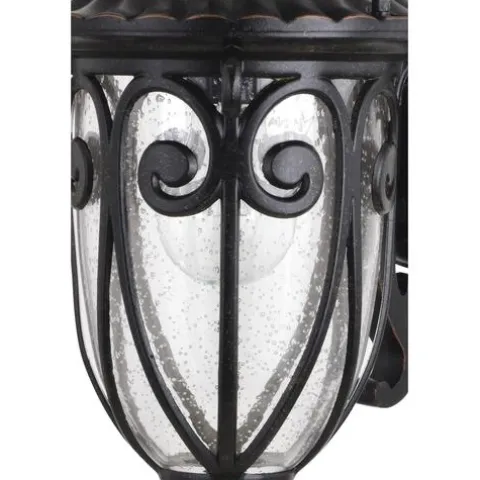 Coupon Patriot Lighting Elegant Home Patriot Lighting® Elegant Home Cheleste Textured Mahogany Outdoor Wall Light