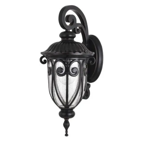 Coupon Patriot Lighting Elegant Home Patriot Lighting® Elegant Home Cheleste Textured Mahogany Outdoor Wall Light