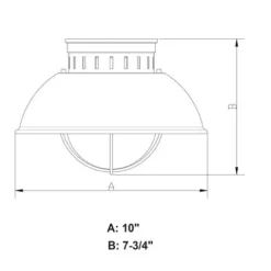 Coupon Patriot Lighting® Harwich Burnished Bronze Outdoor Flush Mount Light