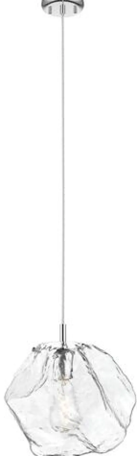 Coupon Patriot Lighting® Icelyn Chrome 1-Light Pendant