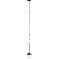 Coupon Patriot Lighting® Joska Matte Black 1-Light Mini Pendant