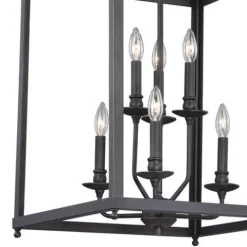 Coupon Patriot Lighting® Juliet Architectural Bronze 6 Light Pendant