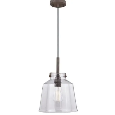 Coupon Patriot Lighting® Milone Rustic Bronze Pendant