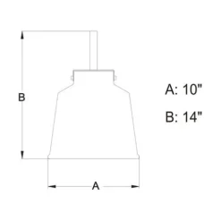 Coupon Patriot Lighting® Milone Rustic Bronze Pendant