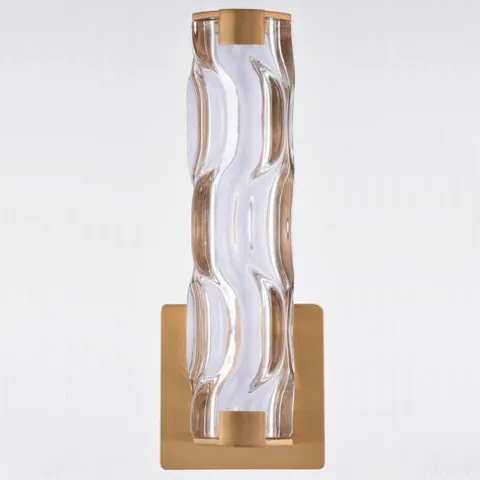 Coupon Patriot Lighting® Marseille Natural Brass 1 Light Wall Light