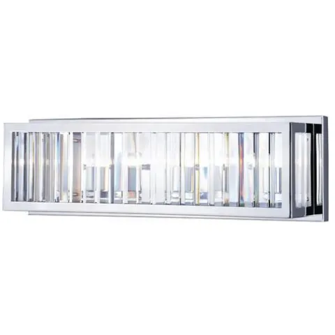 Coupon Patriot Lighting® Nissa 3-Light Chrome Vanity Light