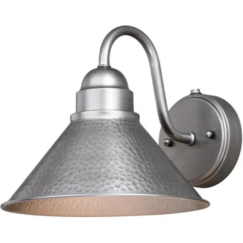 Coupon Patriot Lighting® Outland Brushed Pewter Outdoor Wall Light