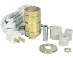 Coupon Patriot Lighting® Polished Brass Make-A-Lamp Kit