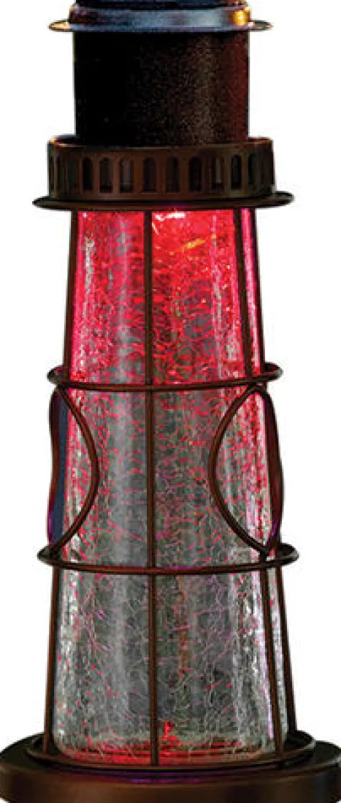 Coupon Patriot Lighting® Solar Integrated Led Lighthouse Hanging Landscape Light