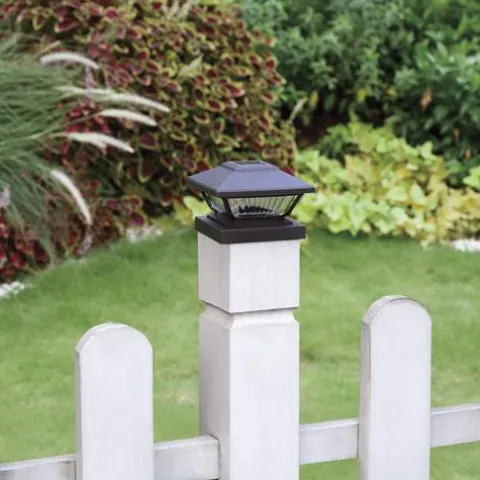 Coupon Patriot Lighting® Solar Led Lucy Bronze Post Cap Landscape Light 2-Pack