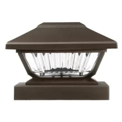 Coupon Patriot Lighting® Solar Led Lucy Bronze Post Cap Landscape Light 2-Pack