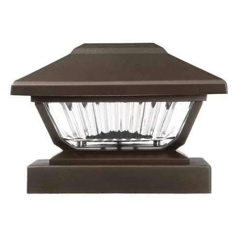Coupon Patriot Lighting® Solar Led Lucy Bronze Post Cap Landscape Light 2-Pack