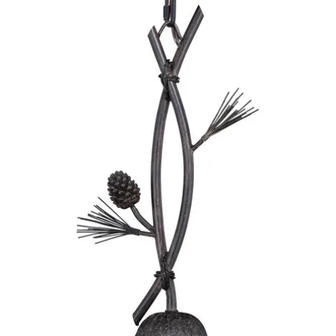 Coupon Patriot Lighting® Sierra Black Walnut Mini Pendant