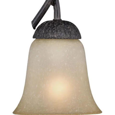 Coupon Patriot Lighting® Sierra Black Walnut Mini Pendant