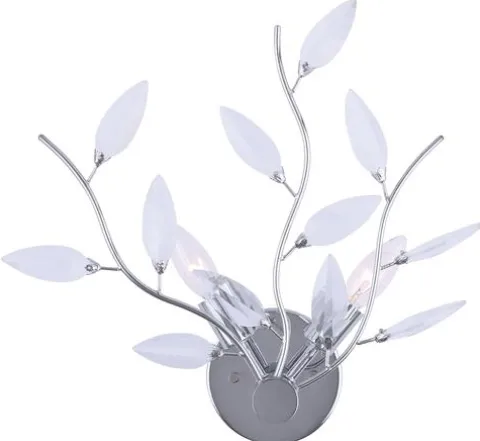 Coupon Patriot Lighting® Waldemar 2-Light Chrome Wall Sconce