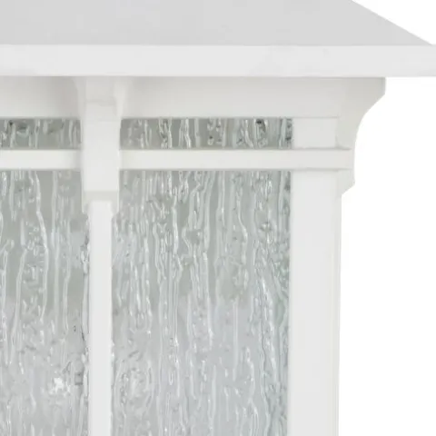 Coupon Patriot Lighting® Wren White Outdoor Motion Sensing Wall Light