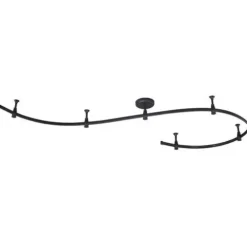 Deals Patriot Lighting® 9′ Bronze Flexible Track Kit