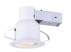 Deals Patriot Lighting® 4″ White Recessed Light Set