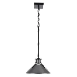 Deals Patriot Lighting® Ashtyn Matte Black & Charcoal Patina 3-Light Island Light