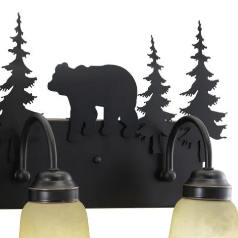 Deals Patriot Lighting® Bozeman Burnished Bronze 3 Light Vanity Light