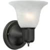 Deals Patriot Lighting® Burley 1-Light Oil Rubbed Bronze Indoor Wall Light