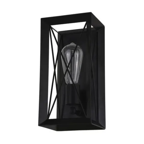 Deals Patriot Lighting® Carah Matte Black 1-Light Vanity Light