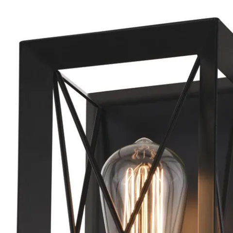Deals Patriot Lighting® Carah Matte Black 1-Light Vanity Light