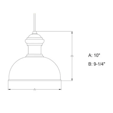 Deals Patriot Lighting® Franklin Oil-Burnished Bronze Outdoor Pendant Light