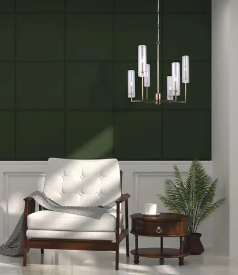 Deals Patriot Lighting® Gianessa Gold 6-Light Chandelier