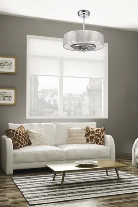 Deals Patriot Lighting™ Hightowne Ii 24″ Chrome Led Fandelier