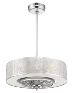 Deals Patriot Lighting™ Hightowne Ii 24″ Chrome Led Fandelier