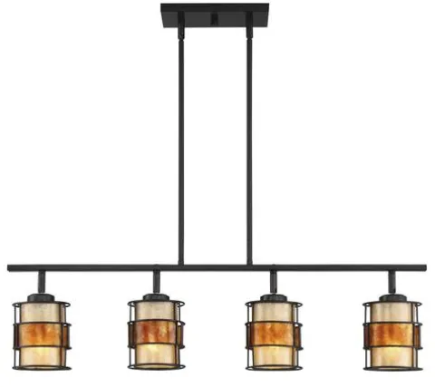 Deals Patriot Lighting® Lorenzo Bronze 4 Light Island Light