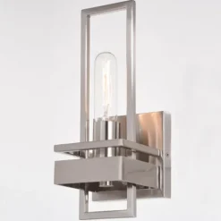 Deals Patriot Lighting® Marquis Satin Nickel 1 Light Wall Light