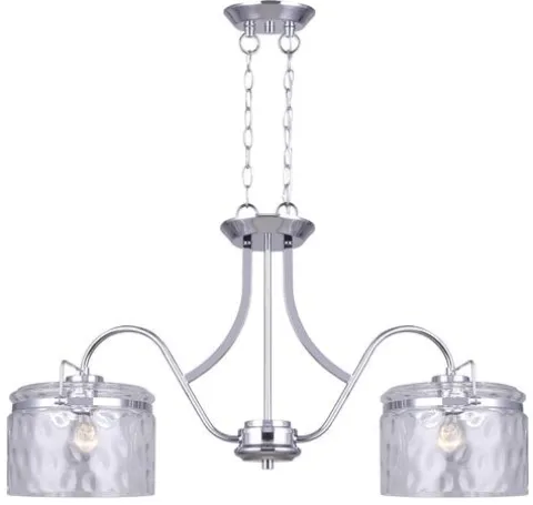 Deals Patriot Lighting® Maeva Chrome 2 Light Island Light