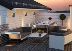 Deals Patriot Lighting® Mirca Black Led Outdoor Wall Light