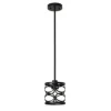 Deals Patriot Lighting® Phinny Matte Black 1-Light Mini Pendant