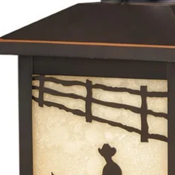 Deals Patriot Lighting® Ranch Burnished Bronze Motion Sensor Outdoor Wall Light