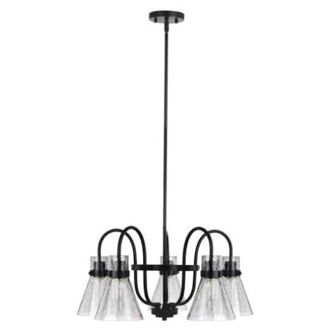 Deals Patriot Lighting® Renley Black 5-Light Chandelier