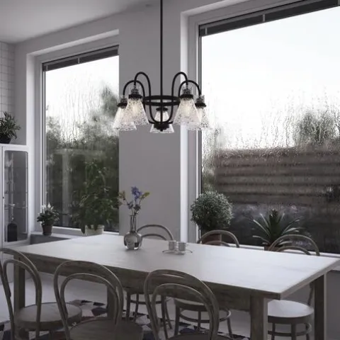 Deals Patriot Lighting® Renley Black 5-Light Chandelier