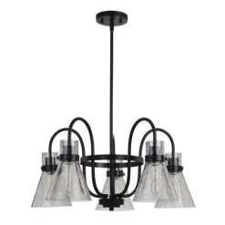 Deals Patriot Lighting® Renley Black 5-Light Chandelier