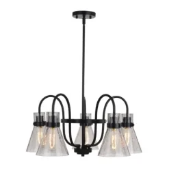 Deals Patriot Lighting® Renley Black 5-Light Chandelier