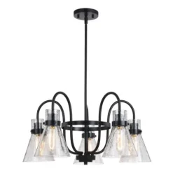 Deals Patriot Lighting® Renley Black 5-Light Chandelier
