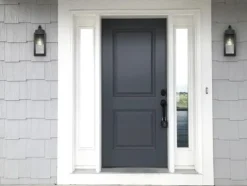 Deals Patriot Lighting® Reanne Matte Black Dust To Dawn Outdoor Wall Light