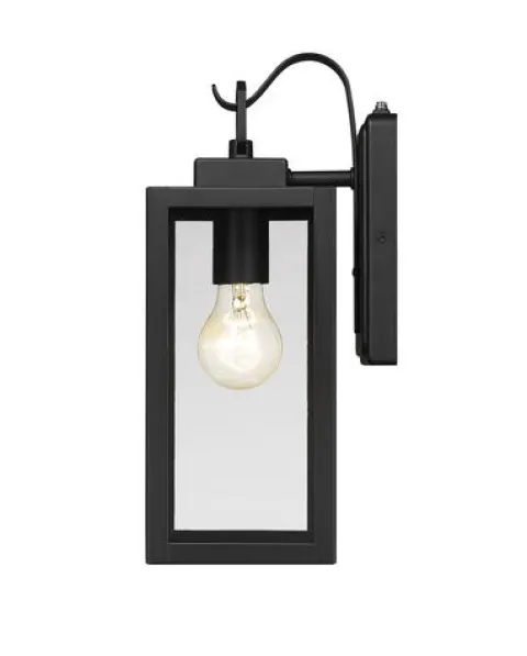 Deals Patriot Lighting® Reanne Matte Black Dust To Dawn Outdoor Wall Light
