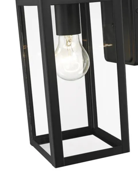 Deals Patriot Lighting® Reanne Matte Black Dust To Dawn Outdoor Wall Light